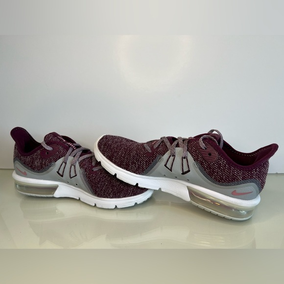 Nike Womens Air Max Sequent 3 Purple Running Shoes Sneakers Size 9 - Picture 5 of 15